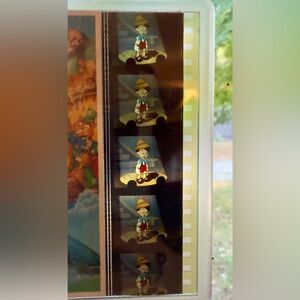 Super Rare UK Edition Disney’s Pinocchio Authentic 35mm film cels